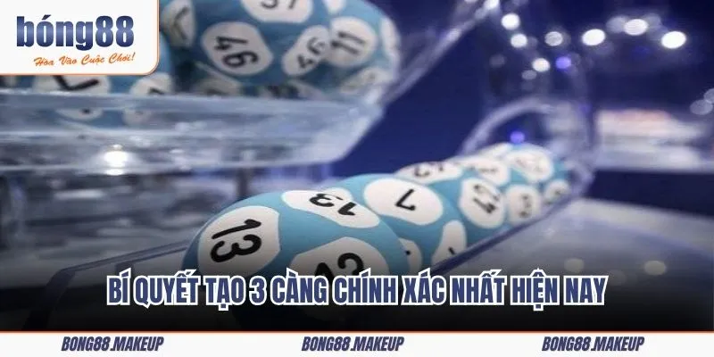 Bí quyết tạo 3 càng chính xác nhất hiện nay