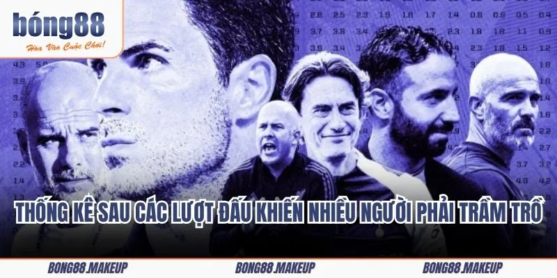 Các thống kê sau các lượt đối đầu khiến nhiều người phải trầm trồ