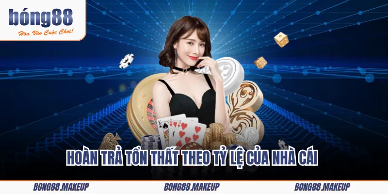 Hoàn trả tổn thất theo tỷ lệ của nhà cái